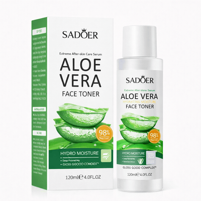 Tonic facial SADOER Aloe Vera 120ml SD12234 - Loțiune tonica | VrajaDulce