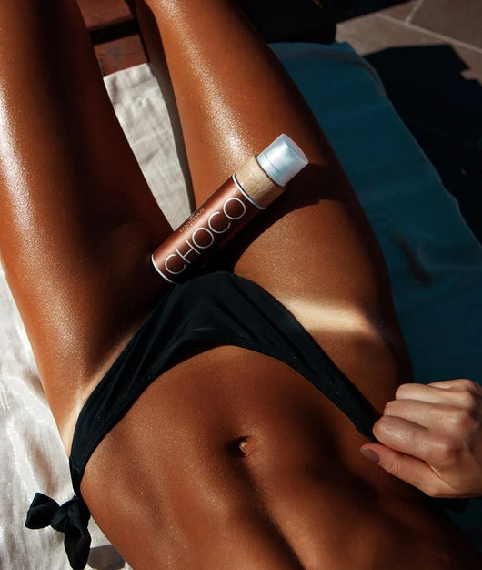 Ulei de corp bronzant Choco, 110 ml, Cocosolis
