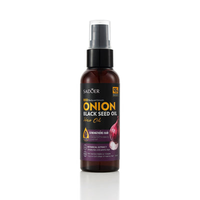 Ulei de păr SADOER cu Ulei de Semințe Negre și Ceapă Roșie 60ml (Hair Oil) - Sampon | VrajaDulce
