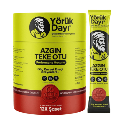 Yörük Dayı Azgın Teke Otu – Macun 12 Plicuri - Miere cu Plante | VrajaDulce
