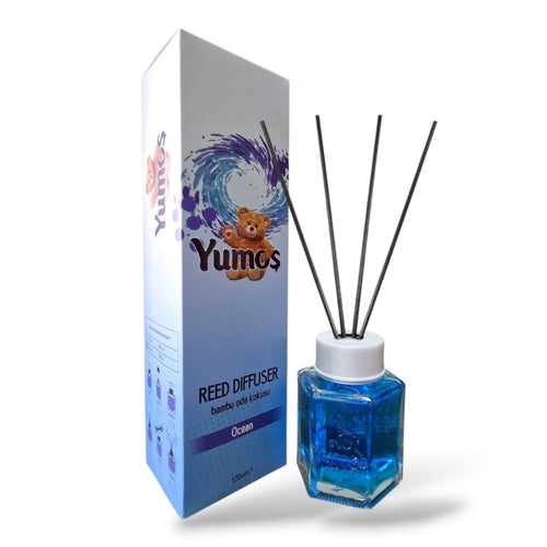 Yumos Odorizant Cameră cu Bețișoare – Ocean 120ml