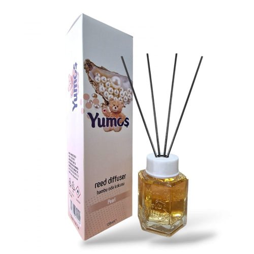 Yumos Odorizant Cameră cu Bețișoare – Pearl 120ml