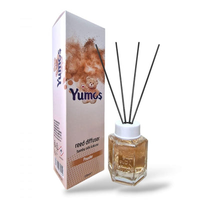 Yumos Odorizant Cameră cu Bețișoare – Pudră 120ml - Odorizant Auto | VrajaDulce