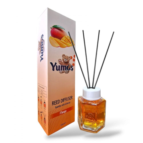 Yumos Odorizant de Cameră cu Bețișoare – Mango 120ml
