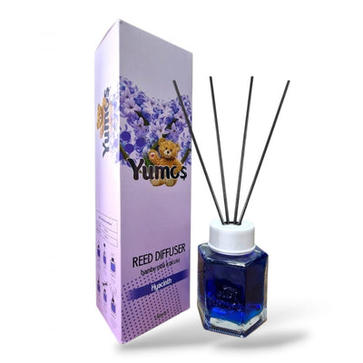 Yumos Odorizant de Cameră cu Bețișoare – Zambilă 120ml - Odorizant camera | VrajaDulce